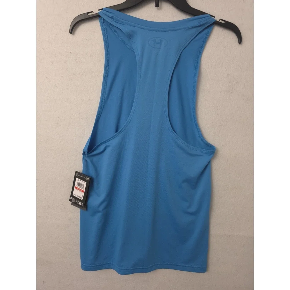 UNDER ARMOUR MEN'S‎ VANISH ENERGY TANK TOP XS Color Blue
